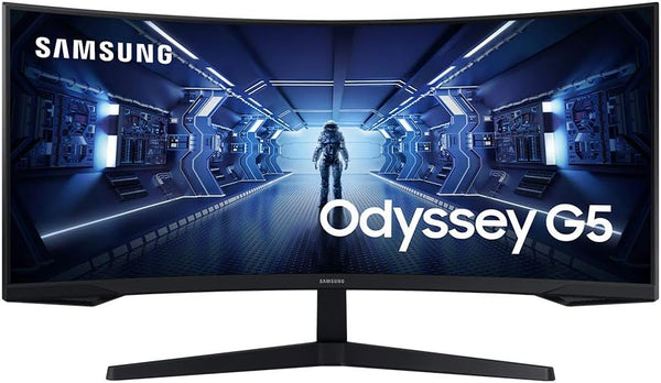 Samsung 34" Odyssey G5 LC34G55TWWCXXK 165Hz 3440x1440 VA (21:9) 曲面電競顯示器