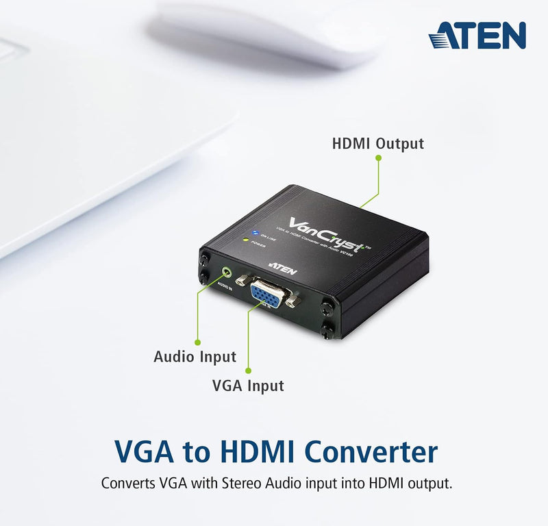 ATEN VC180 VGA/Audio to HDMI Converter