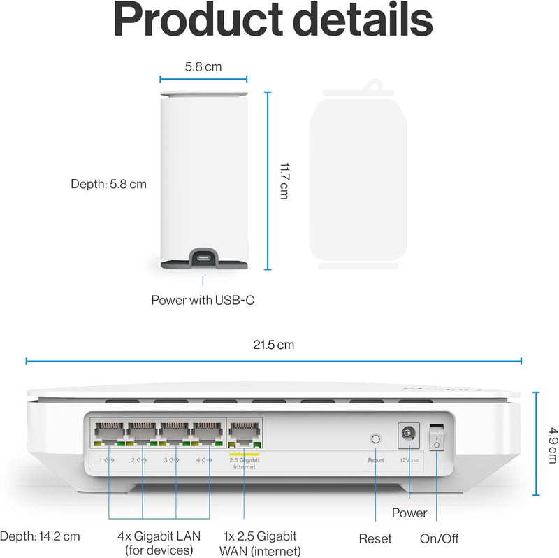 Linksys Velop Micro 6 AX3000 Dual Band Mesh WiFi System (2件裝 - 1母1子套装) LN11011201-AH