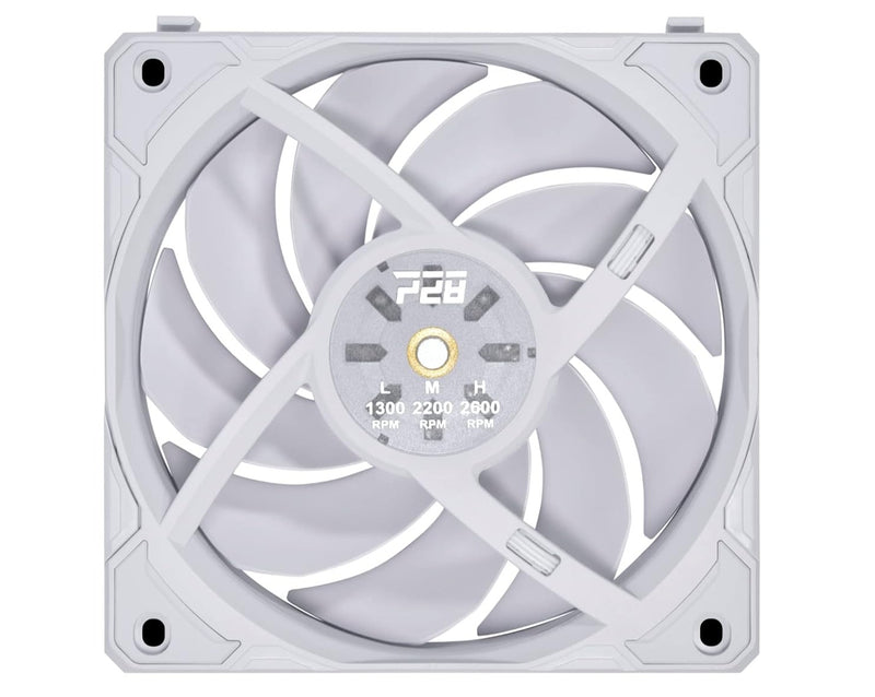 LIAN LI UNI FAN P28 WHITE 白色 12cm Case Fan (UF-P28120-1W)