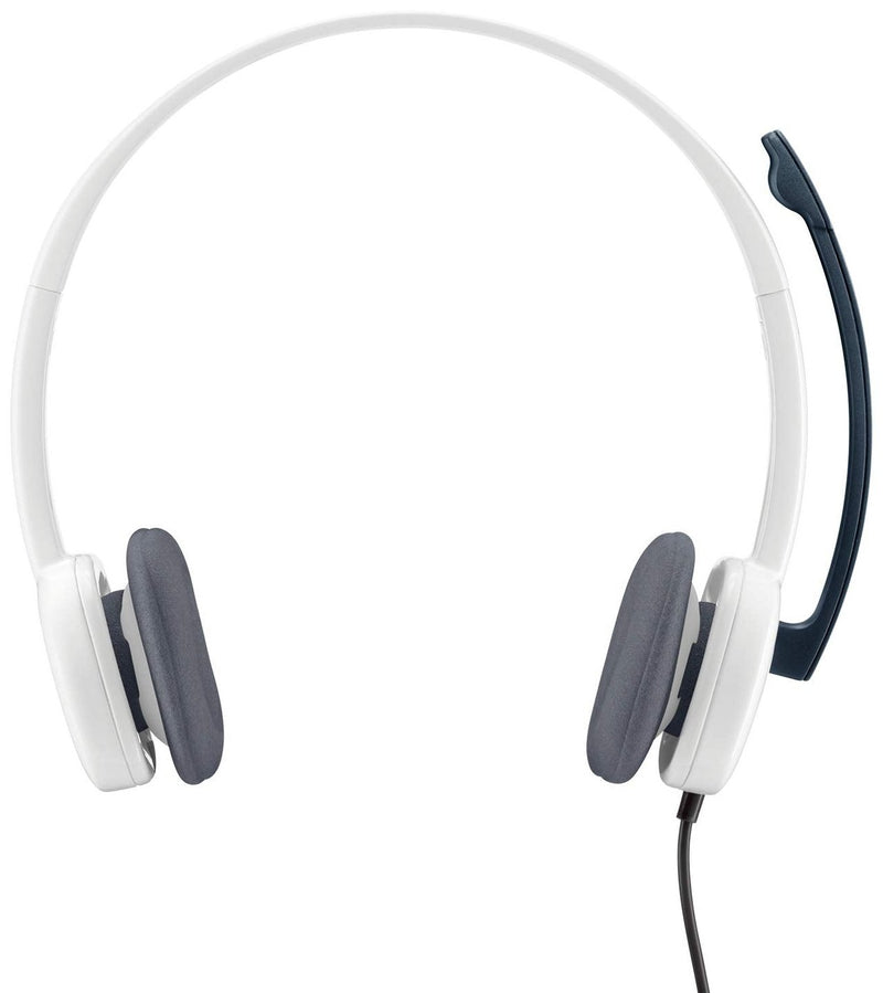 Logitech H150 Wired Headset 立體聲耳機麥克風 -White 白色 981-000351 原裝行貨