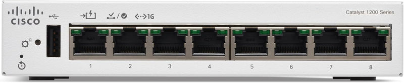 [最新產品] Cisco Catalyst 1200 8-Port Gigabit Ethernet Smart Managed Switch (C1200-8T-D-UK/NE-128TD)