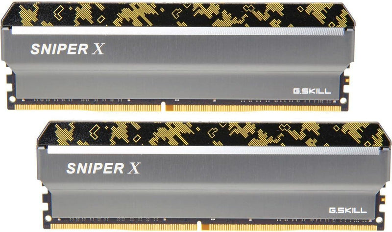 G.SKILL 16GB Kit (2x8GB) Sniper X F4-3600C19D-16GSXKB DDR4 3600MHz Memory