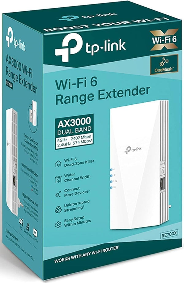 TP-Link RE700X AX3000 Wi-Fi 6 Range Extender