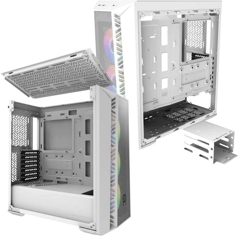 Cooler Master MasterBox 520 ATX Case 白色 MB520-WGNN-S01