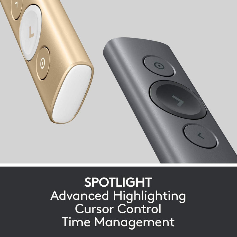 Logitech Spotlight Presentation Remote 先進無線簡報遙控器 - Silver 銀色 910-004985 原裝行貨