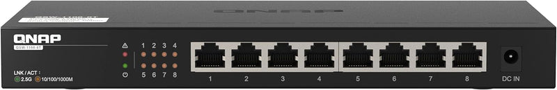 QNAP QSW-1108-8T 2.5GbE Unmanaged Switch 