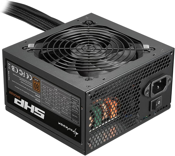 Sharkoon SHP 600W 80Plus Bronze Power Supply