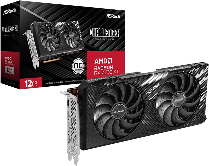 ASRock AMD Radeon RX 7700 XT Challenger OC 12GB GDDR6