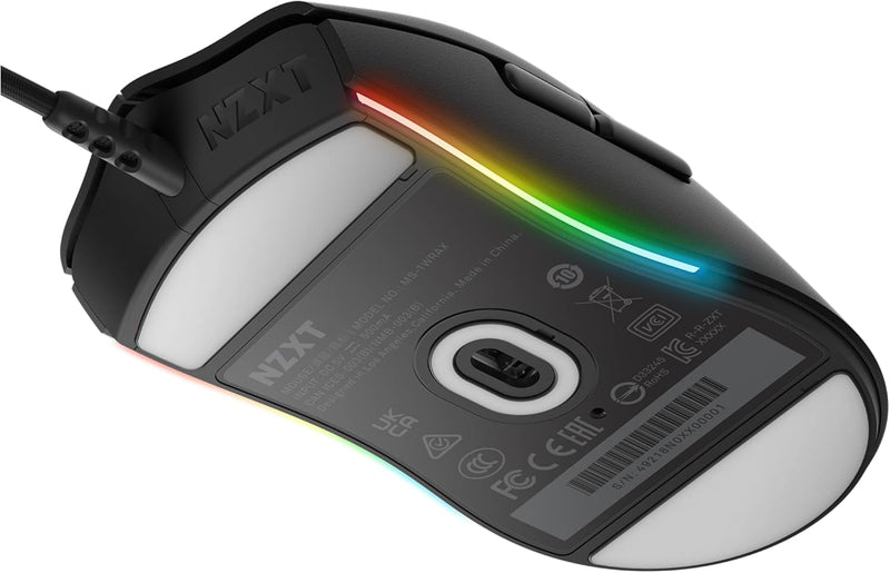 NZXT LIFT Black Lightweight Ambidextrous Mouse (MS-1WRAX-BM) 