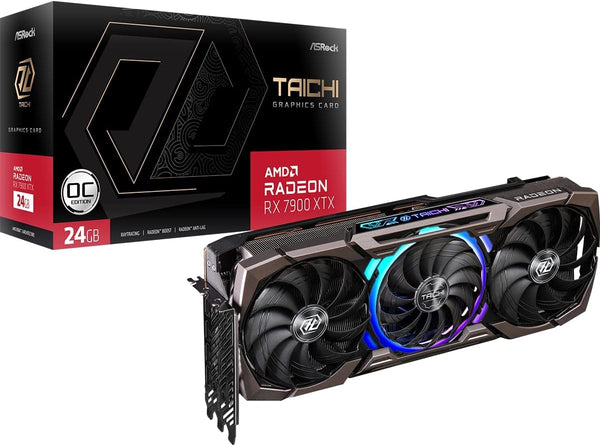 ASRock AMD Radeon RX 7900 XTX Taichi OC 24GB GDDR6