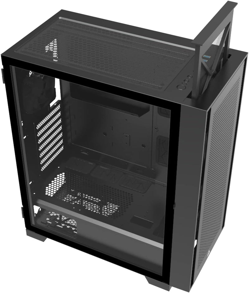 MONTECH AIR 1000 LITE Black Tempered Glass ATX Case MO-CA-AIR1000-LITE-BK