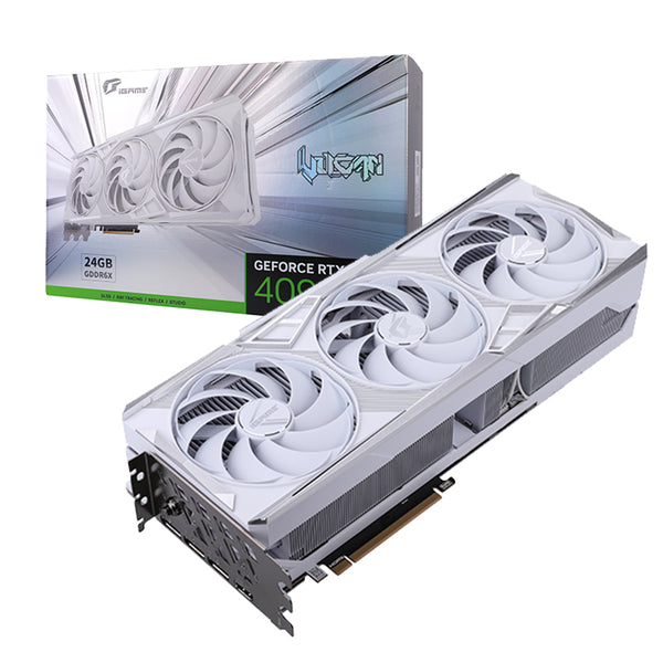 COLORFUL iGame GeForce RTX 4090 D Vulcan White 24GB GDDR6X