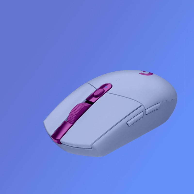 Logitech G304 Lightspeed Wireless Gaming Mouse 無線遊戲滑鼠 - Lilac 紫丁香色 910-006024 原裝行貨