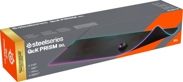 SteelSeries QcK Prism Cloth RGB 布質滑鼠墊 - 3XL (63511)