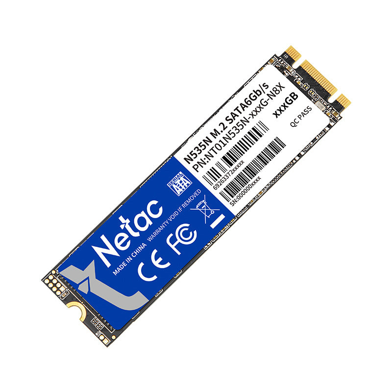 Netac 512GB N535N M.2 2280 SATA 6Gb/s SSD NT01N535N-512G-N8X