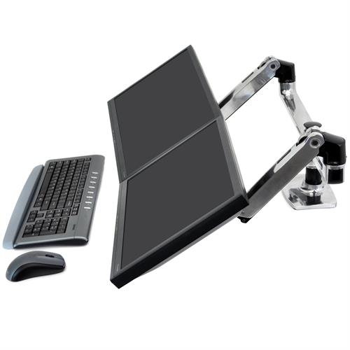 Ergotron LX Dual Side-by-Side Arm 雙並排顯示器手臂支架 45-245-026