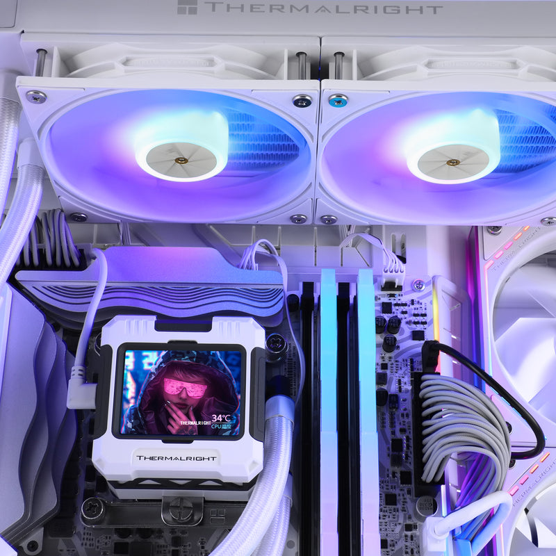 Thermalright Frozen Warframe 240 WHITE 白色 ARGB 240mm Liquid CPU Cooler