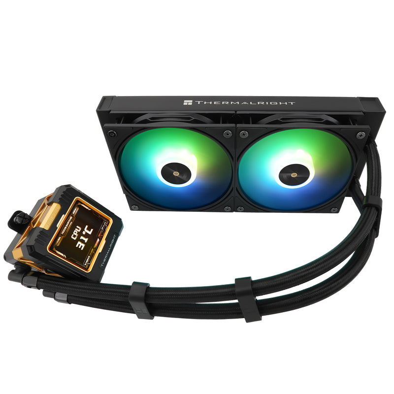 Thermalright Frozen Warframe 240 BLACK 黑色 ARGB 240mm Liquid CPU Cooler