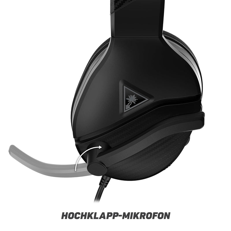 Turtle Beach® Recon 200 Gen2 內置擴音功能電競耳機 3.5mm 全平台適用 - Black 黑色 (EP-R2002BK)