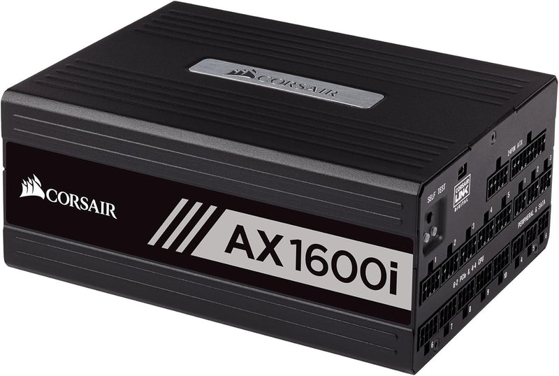 CORSAIR 1600W AX1600i Digital 80Plus Titanium Full Modular Power Supply (CP-9020087-UK)