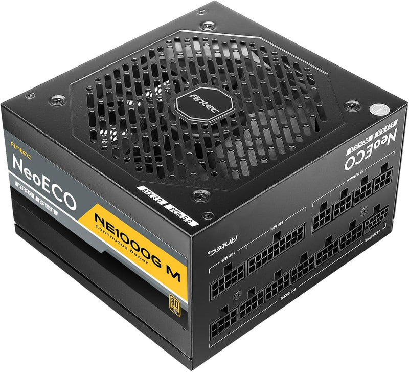 ANTEC 1000W NE1000G M ATX 3.0 NeoECO Gold Modular 80Plus Gold (NE1000G-M-ATX3.0) 