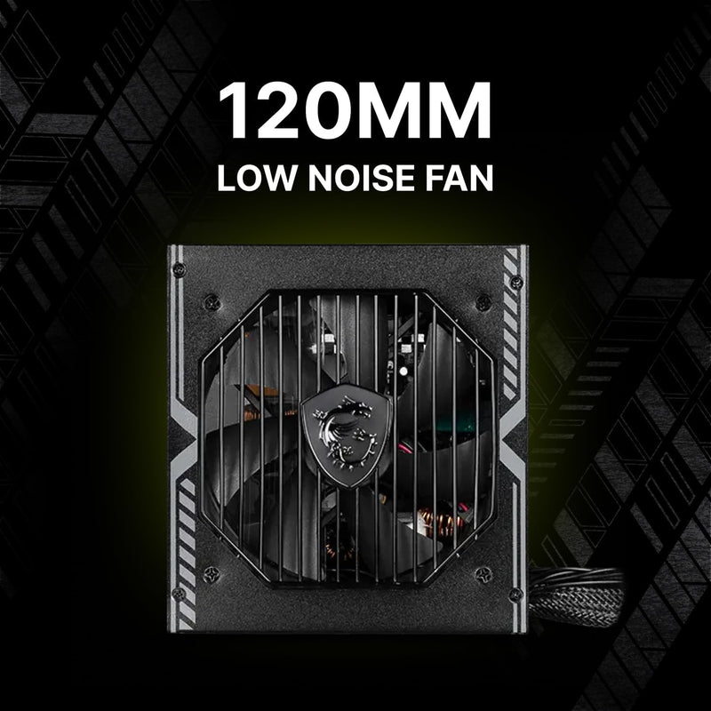 MSI 750W MAG A750BN PCIE5 80Plus Bronze Power Supply (PS-MAA75B5)