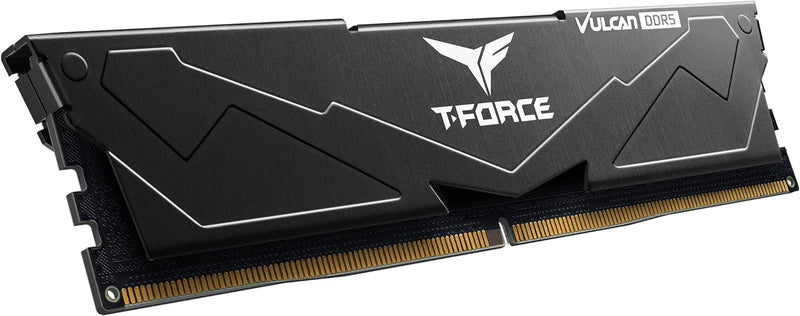 TEAMGROUP 32GB Kit (2x16GB) Vulcan D5 Black DDR5 5600MHz Memory FLBD532G5600HC36BDC01 (RM-VI5A32K) 