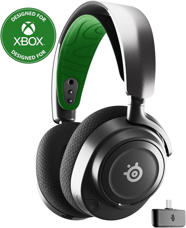 SteelSeries Arctis Nova 7X (黑色) 多平台高級無線Xbox遊戲耳機 (61565)