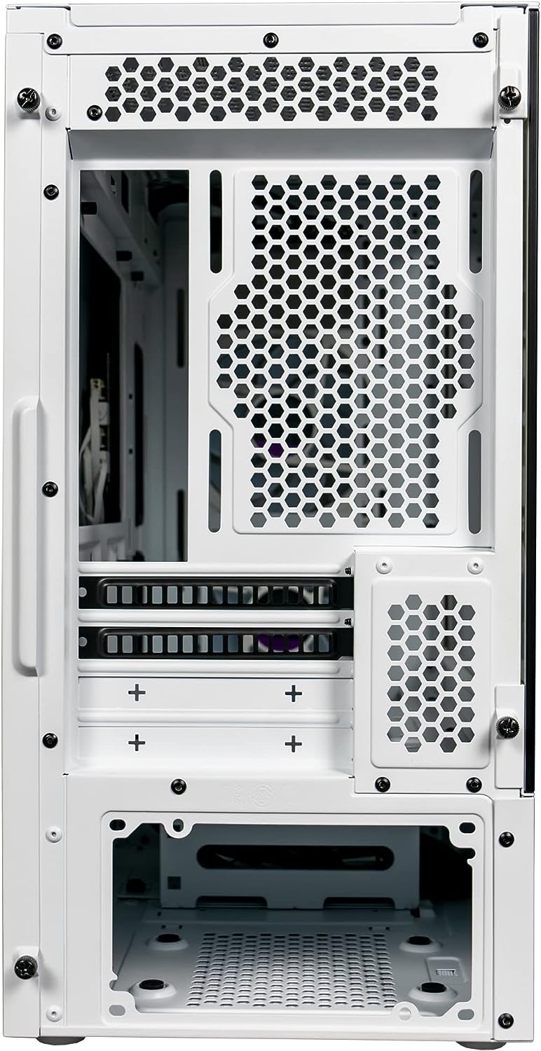 Cooler Master MasterBox TD300 Mesh White White ARGB Tempered Glass Micro-ATX Case TD300-WGNN-S00 