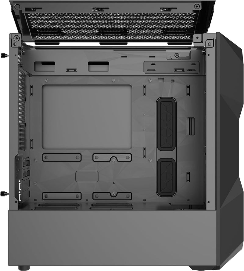 Cooler Master MasterBox TD300 Mesh Black 黑色 ARGB Tempered Glass Micro-ATX Case TD300-KGNN-S00