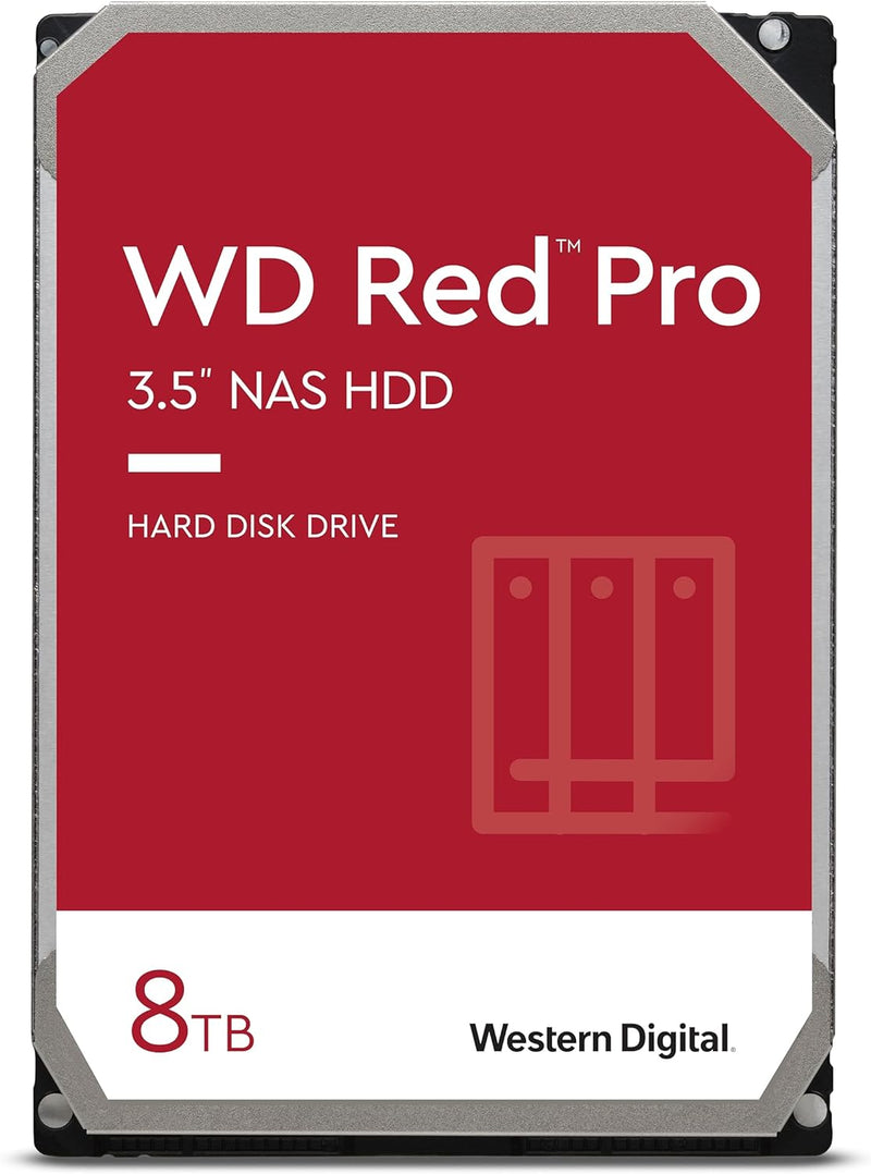 WD 8TB Red Pro WD8005FFBX NAS 3.5" SATA 7200rpm 256MB Cache HDD