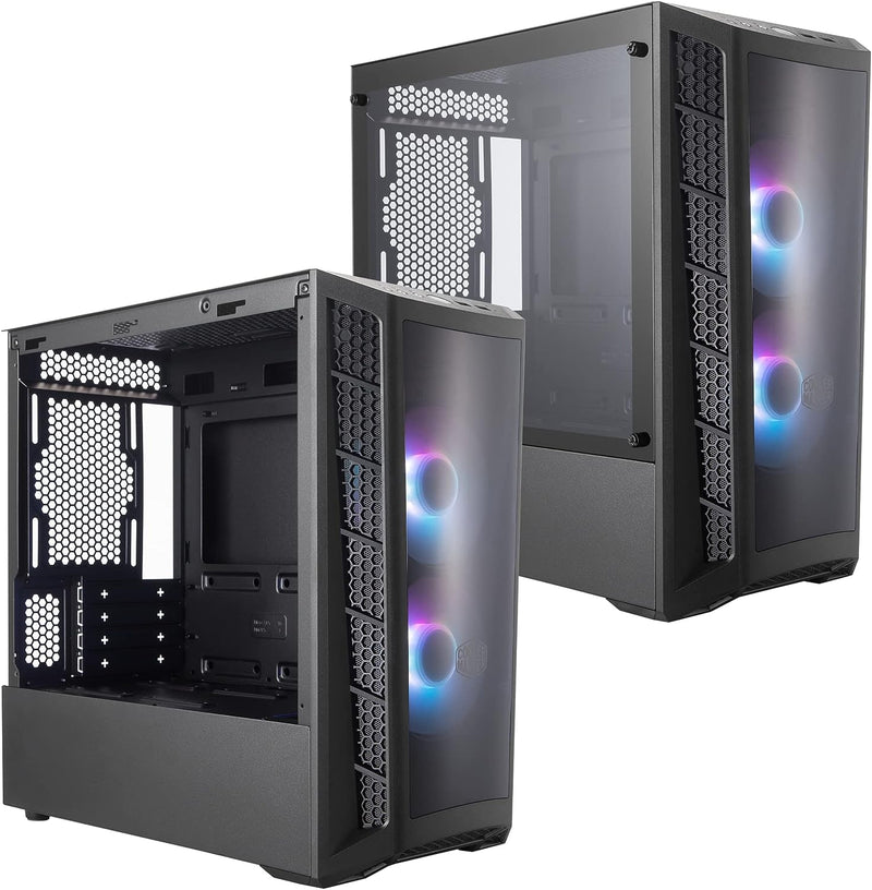 Cooler Master MasterBox MB311L Black 黑色 ARGB Tempered Glass Micro-ATX Case MCB-B311L-KGNN