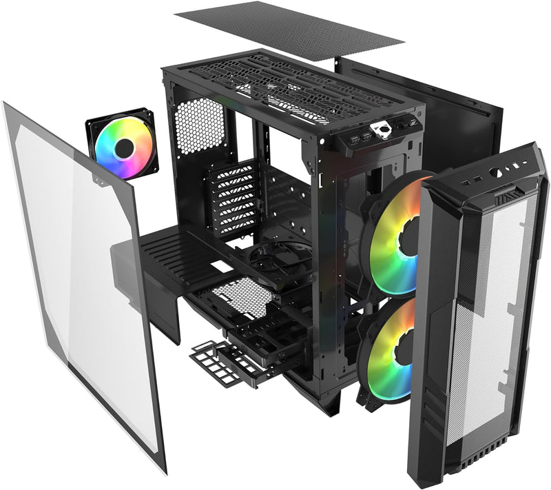 Cooler Master HAF 500 ATX CASE 黑色 (H500-KGNN-S00)