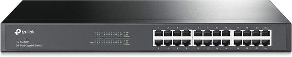 TP-Link TL-SG1024 Gigabit Desktop/Rackmount Switch with Auto Negotiation & Auto MDI/MDIX