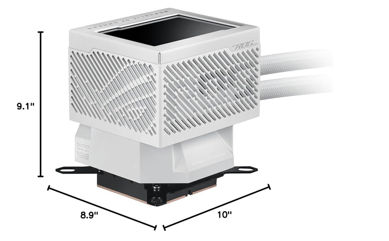 ASUS ROG RYUJIN III 360 ARGB White Edition White 360mm Liquid CPU Cooler (TH-ARJ336W) 