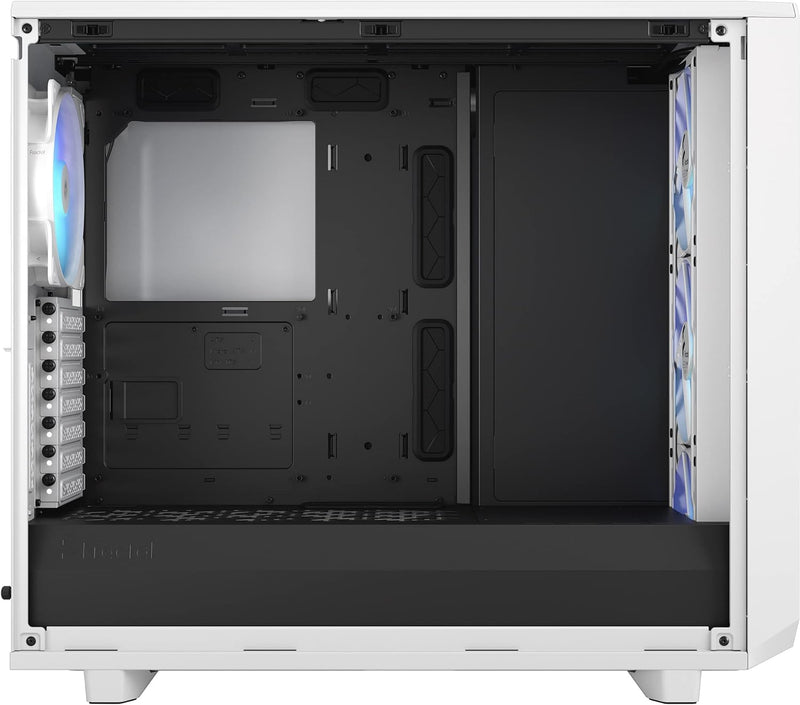 Fractal Design Meshify 2 RGB WHITE LIGHT Tempered Glass ATX Case FD-C-MES2A-08