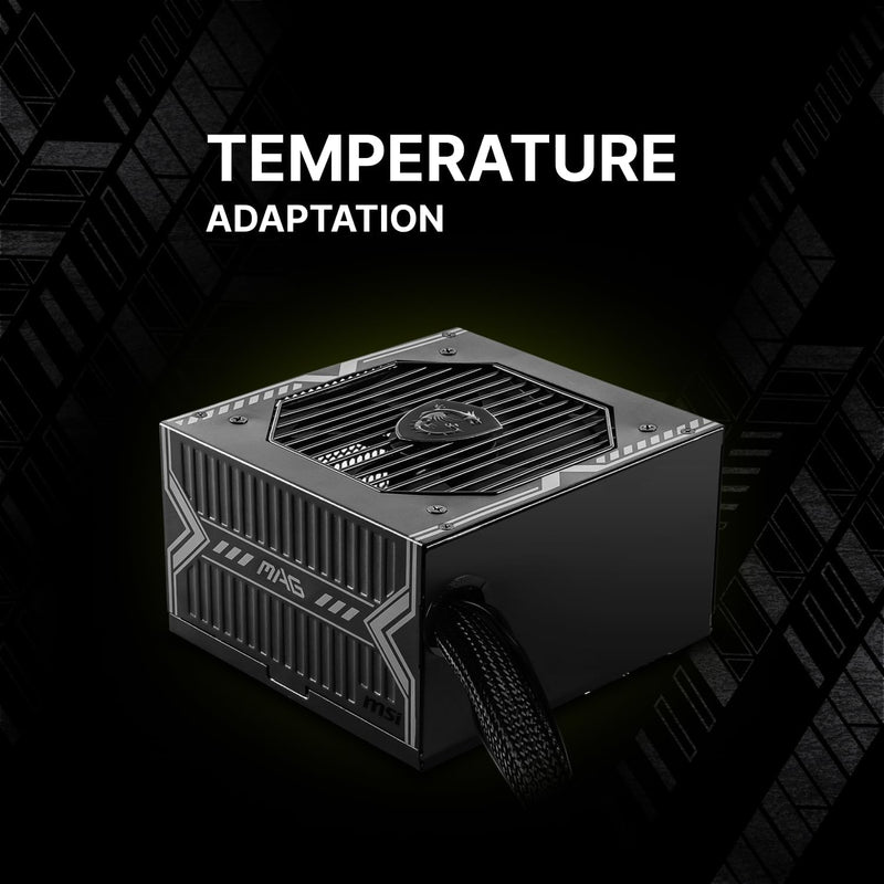 MSI 750W MAG A750BN PCIE5 80Plus Bronze Power Supply (PS-MAA75B5)