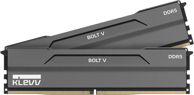 KLEVV Bolt V DDR5 32GB (2x16GB) 7200MHz CL34 1.35V A-DIE Gaming Desktop Memory SK Hynix Chip XMP 3.0 / AMD Expo Ready KD5AGUA80-72B340H