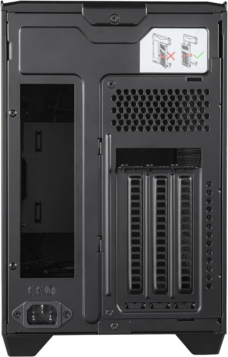 Cooler Master MasterBox NR200P V2 Black 黑色 Tempered Glass Mini-ITX Case NR200PV2-KCNN-S00