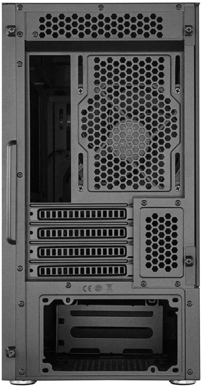 Cooler Master Silencio S400 Black Black Tempered Glass Micro-ATX Case MCS-S400-KG5N-S00 