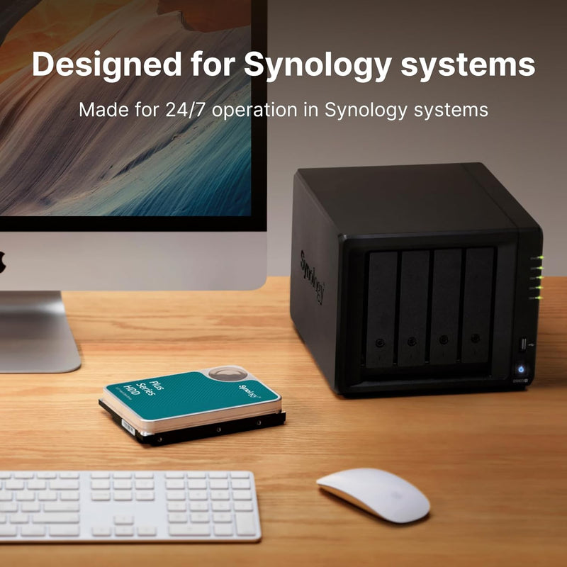 Synology 4TB HAT3300-4T Plus 3.5" SATA 5400rpm 256MB Cache HDD