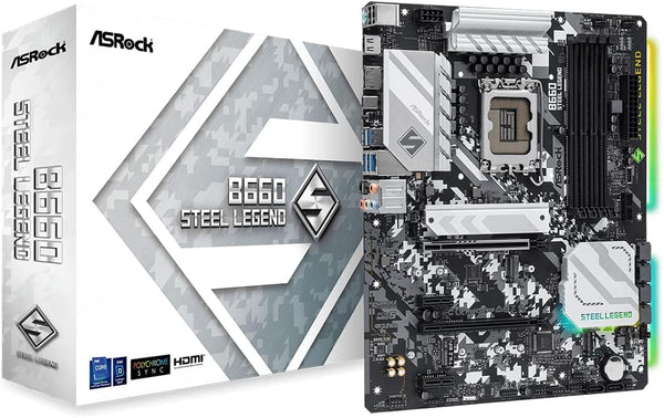 ASRock B660 Steel Legend DDR4,LGA 1700 ATX Motherboard