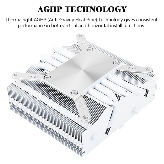 Thermalright AXP90-X53 WHITE white down-blowing low-profile CPU Cooler