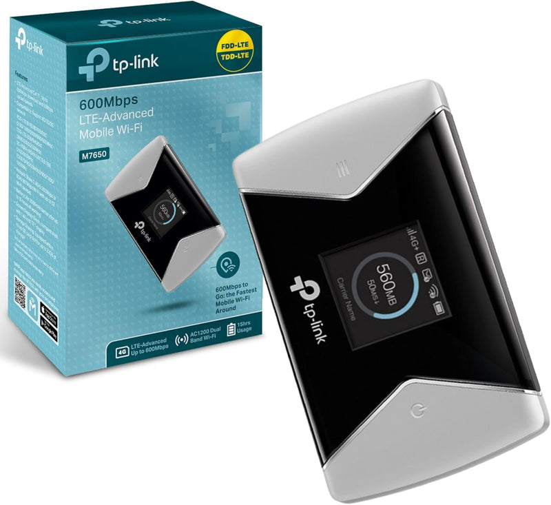 TP-Link M7650 600Mbps 4G LTE-Advanced Mobile Wi-Fi