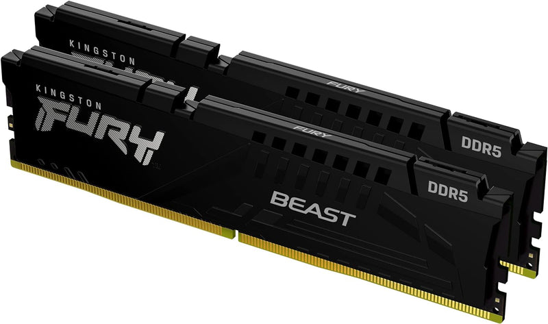 Kingston 32GB Kit (2x16GB) KF556C36BBEK2-32 Fury Beast DDR5-5600MHz Memory (AMD EXPO &amp; Intel XMP 3.0) 