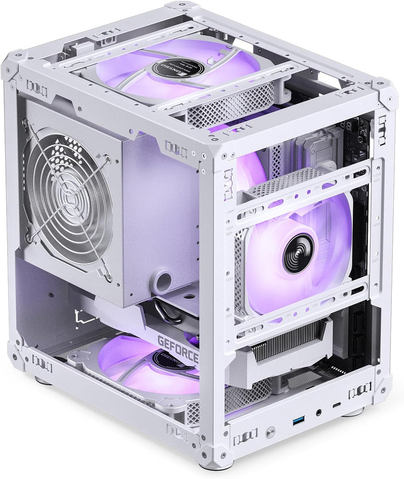 JONSBO C6 White White Mini-ITX Case 