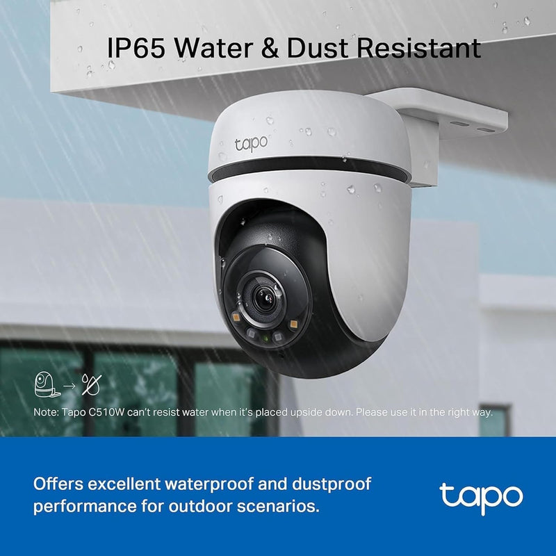 TP-Link Tapo C510W Outdoor Pan/Tilt Security WiFi Camera CCTV