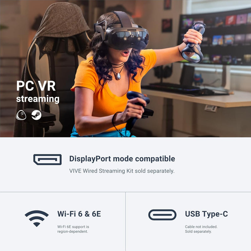 HTC Vive Focus Vision VR Headset