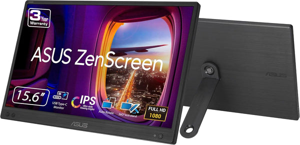 [最新產品] ASUS 15.6" ZenScreen MB166CR FHD IPS (16:9) 可攜式螢幕